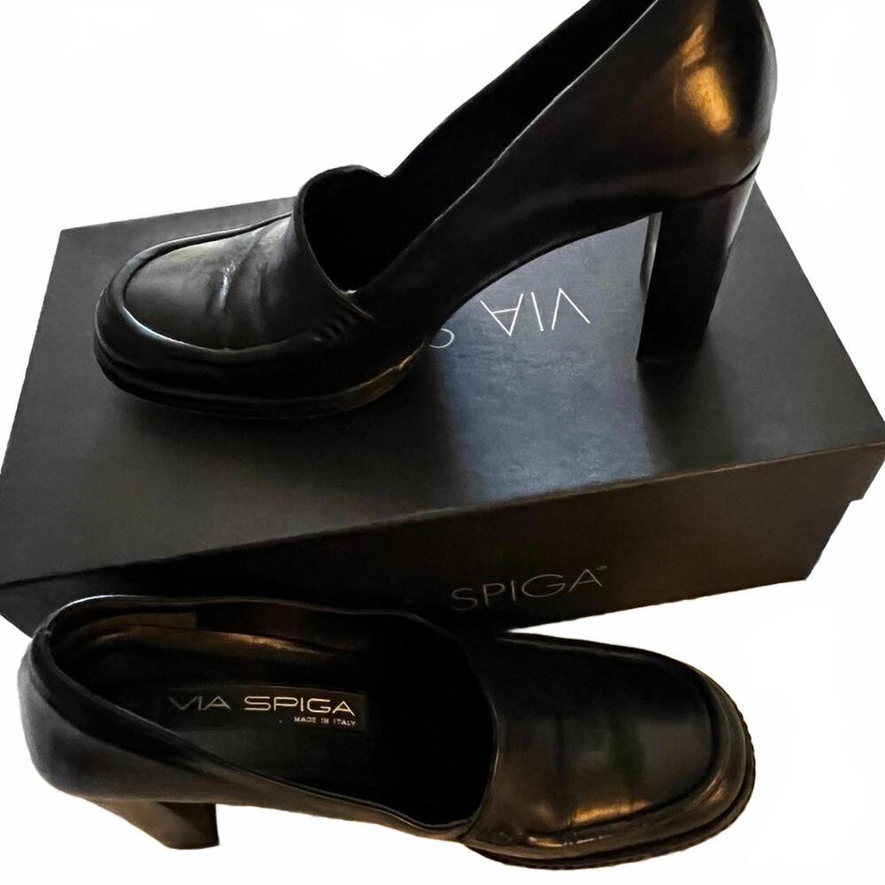 Vintage Via Spiga Heeled Loafers - Dress up, dress down